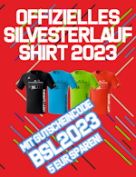 Offizielles Silvesterlauf-Shirt 2023 mit Code
