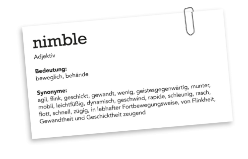 nimble-Definition